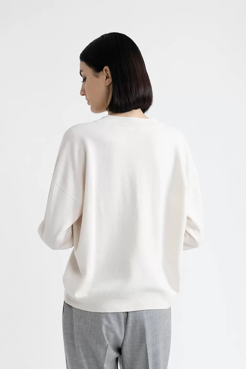 Maglieria | Peserico Maglia Con Scollo A V In Lana, Seta E Cashmere Carpino